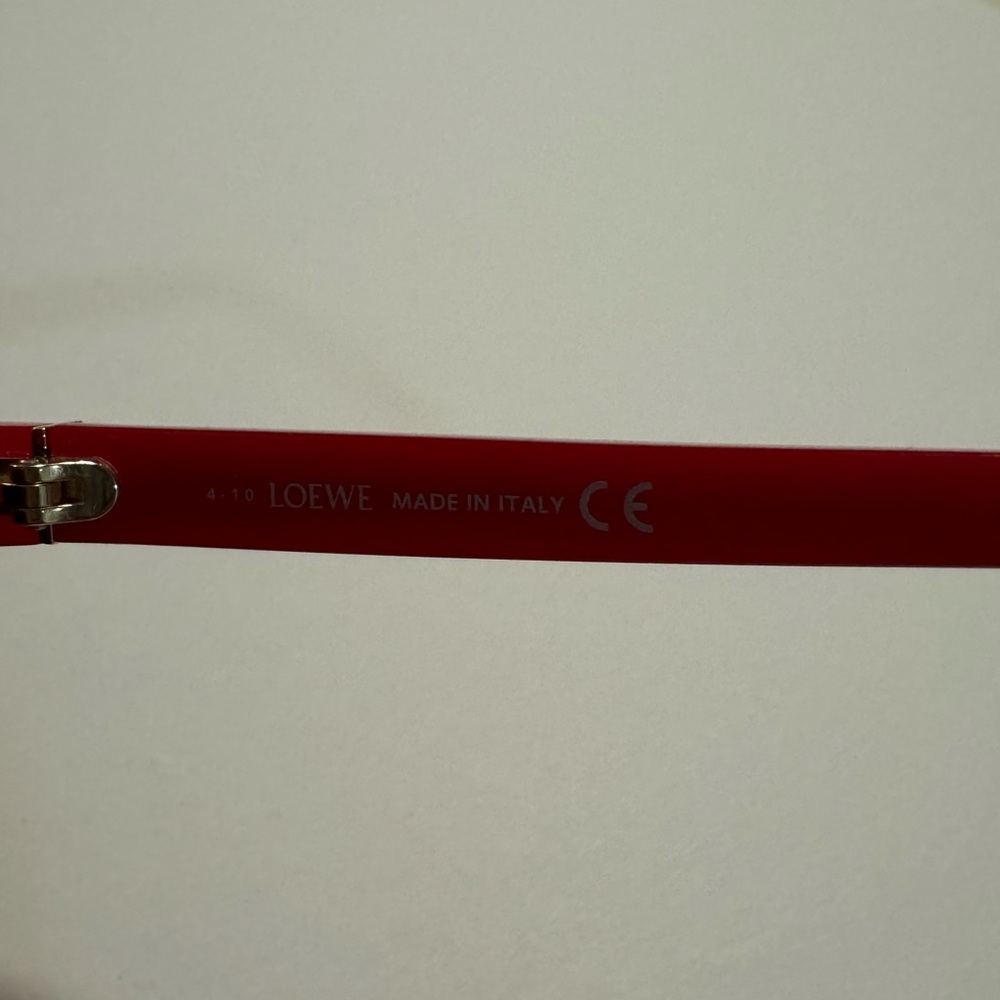 Loewe Women’s Red Sunglasses - Picture 6 of 8
